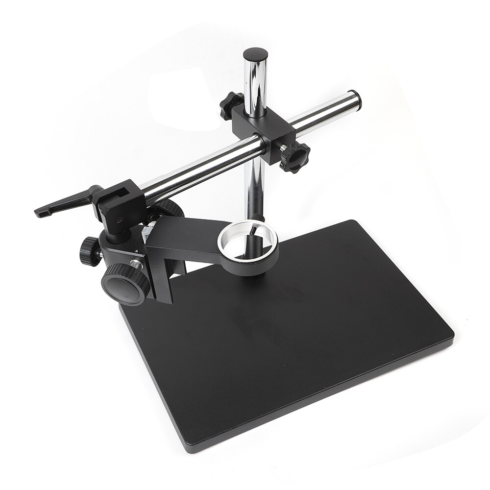Adjustable Microscope Boom Stand Heavy Duty Large Stereo Arm Table Stand Holder