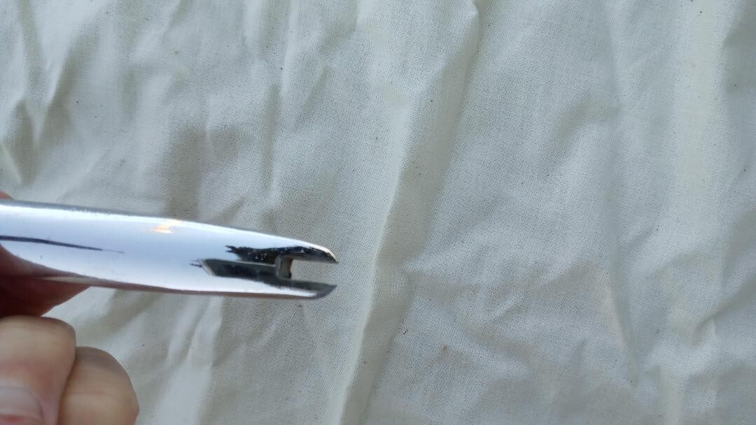 Wiss Germany #1309 Chrome Poultry Shears with Toggle Lock 9"