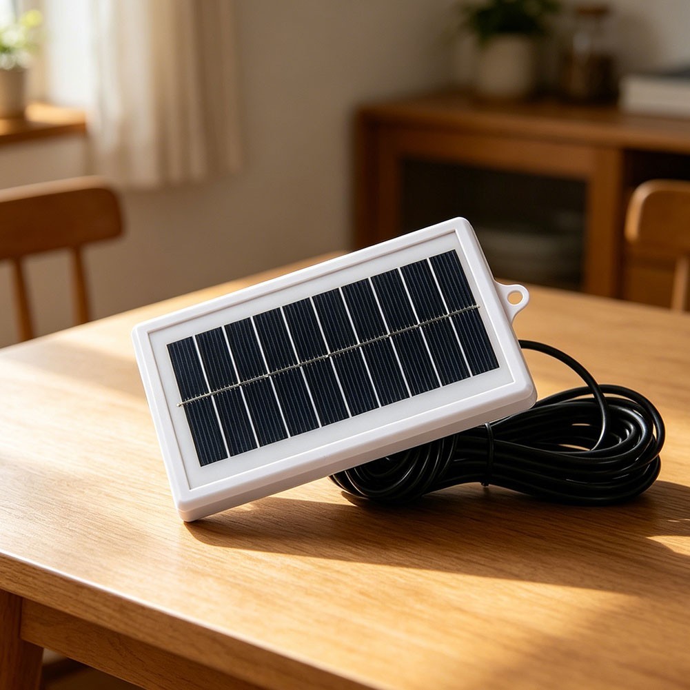 Compact Solar Charging Panel Light for Easy Outdoor Installation Without Wiring