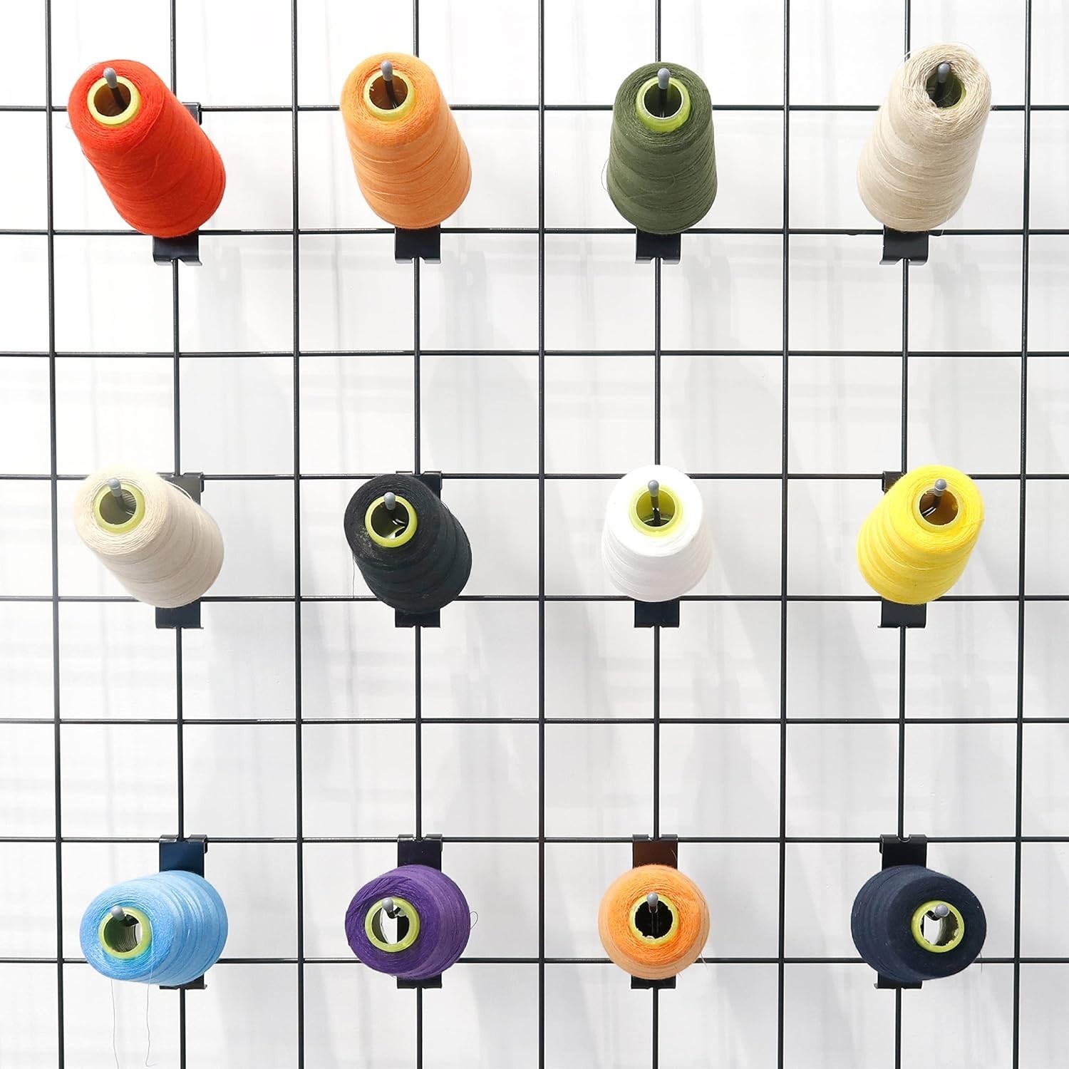 Gridwall Hooks 6 Inch, 50PC Display Hooks for Grid Wall, Hook for Grid Wall P...