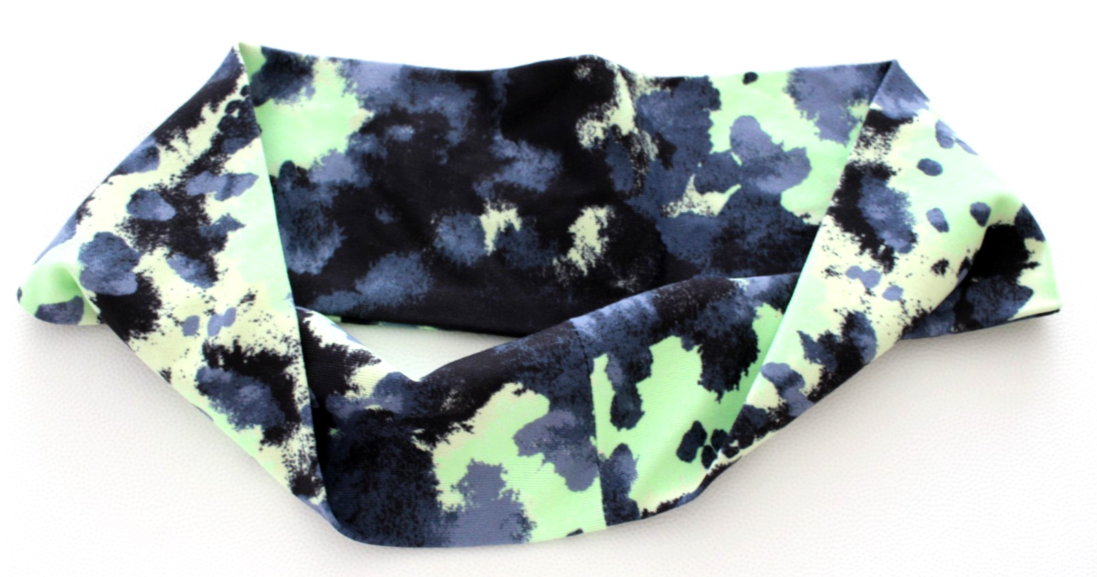 Nike Men's Fury Headband OSFM Diffused Blue/Limeblast/White