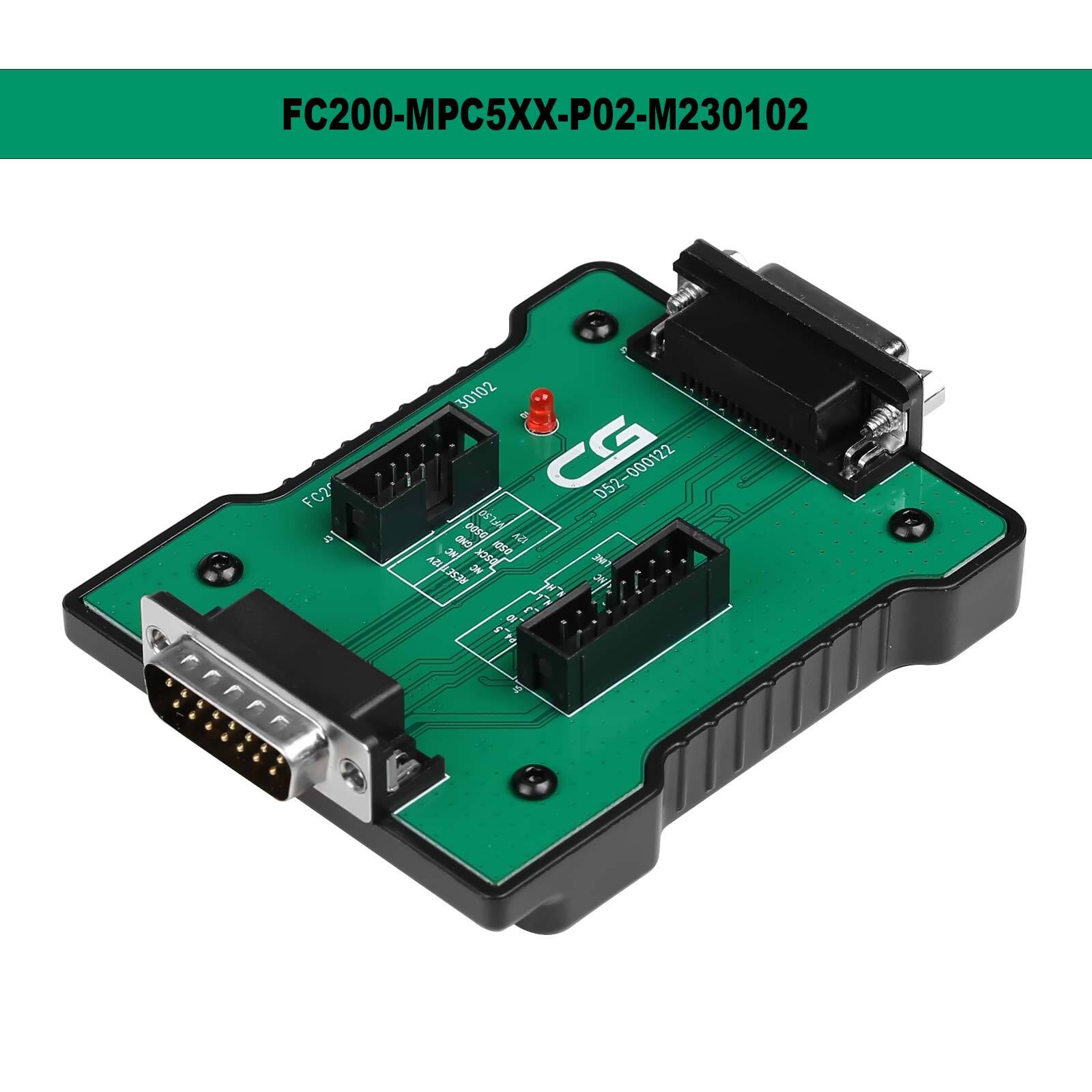 2026 CG FC200 MPC5XX Adapter FC200-MPC5XX-P02-M230102 For BOSCH Read/Write Data