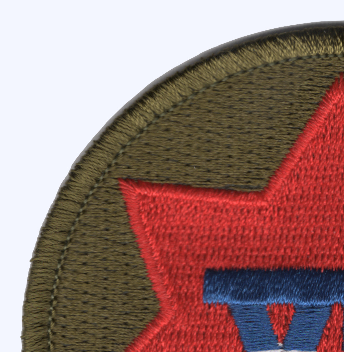 U.S. Army 7th Corps Patch Jayhawk Corps Insignia