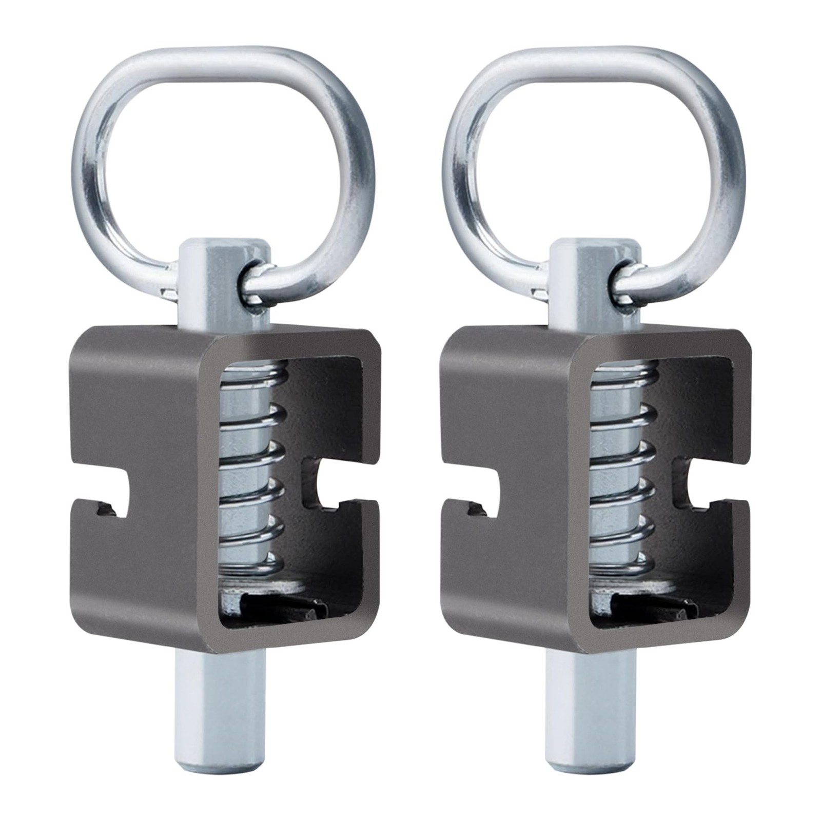 Spring Latch Lock, Weld-On Spring Latch Assembly, Trailer Gate Latch (Pack of...