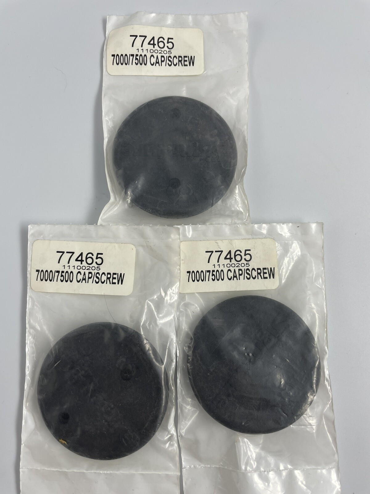 Lot of 3 - Signature Control 77465 Pro Cap and Screw for 7000/7500 - NOS