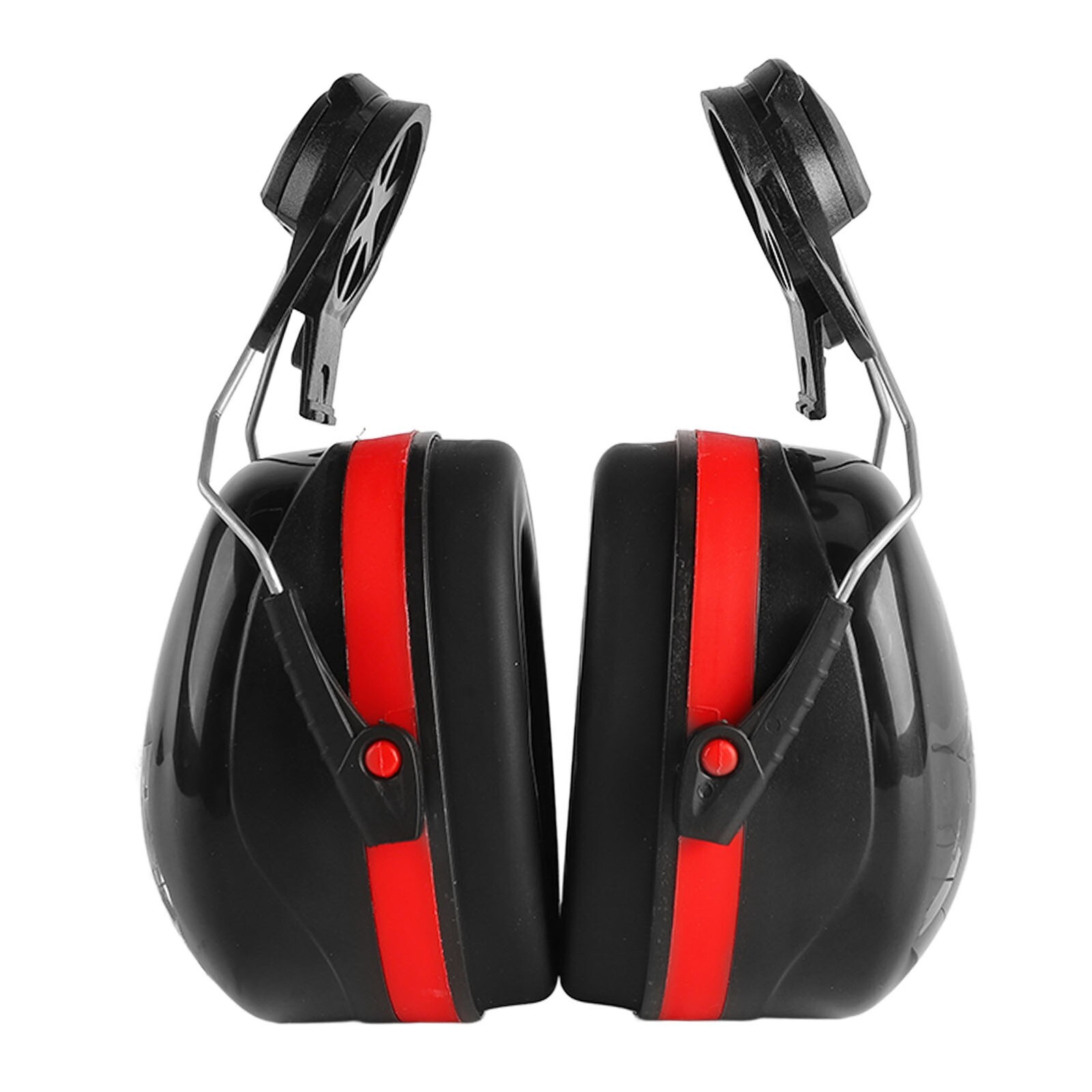 2Pcs Hard Hat Attachment Earmuff Noise Reduction Angle Adjustable Telescopic