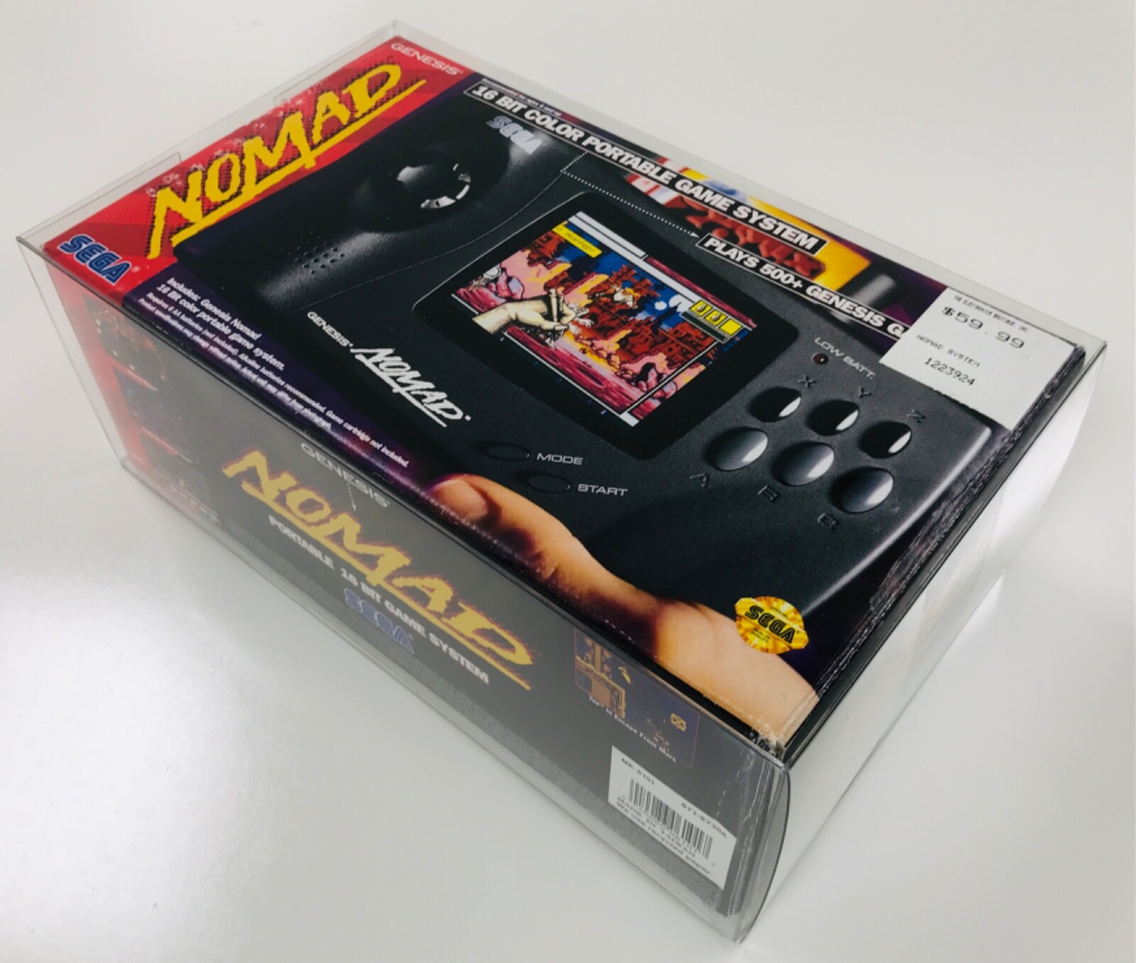 1 Box Protector for SEGA NOMAD Console Boxes! Custom Made Clear Display Case