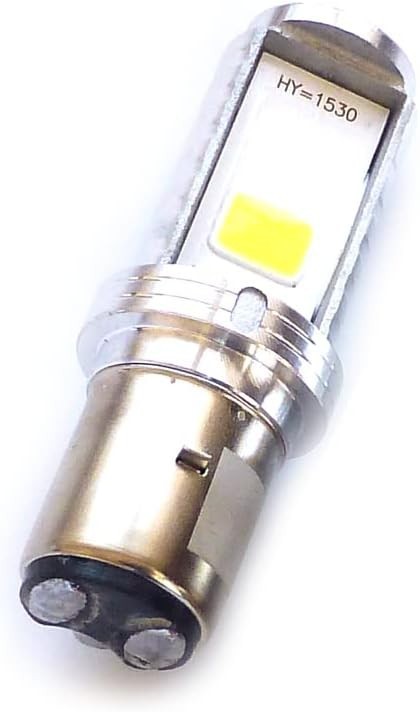 BikerWorks S2 12V LED Headlight Bulb 6500K for Scooter ATV TaoTao Znen