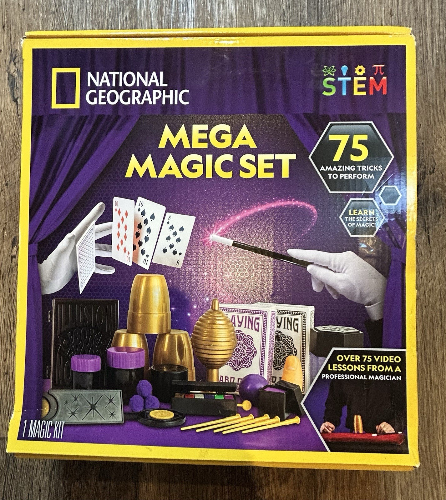 National Geographic Mega Magic Set More Than 75 Magic Tricks To Perform