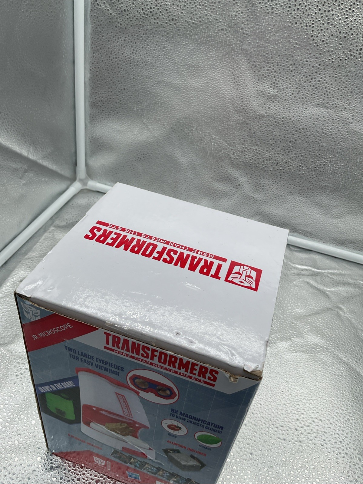 Transformers Jr. Lighted Microscope 8X Magnification New~Sealed