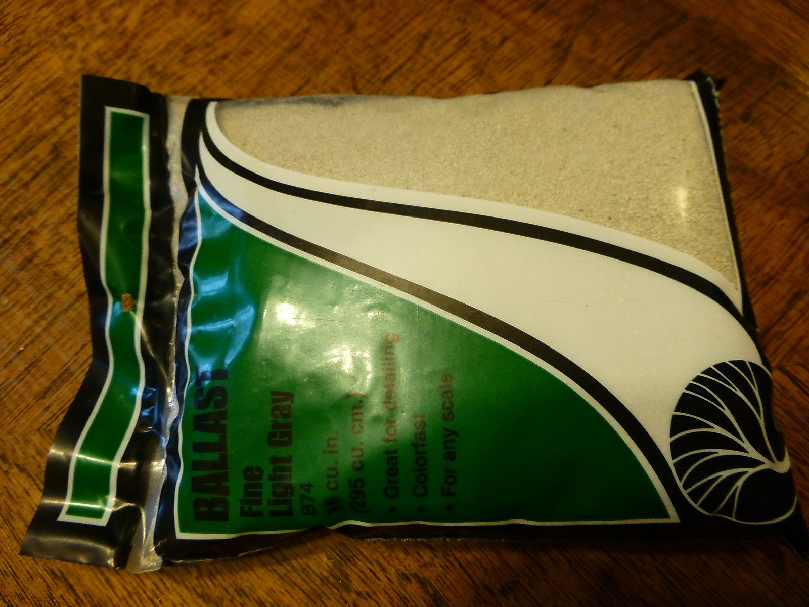 Woodland Scenics #785-74 Lt. Gray Fine Ballast Bag