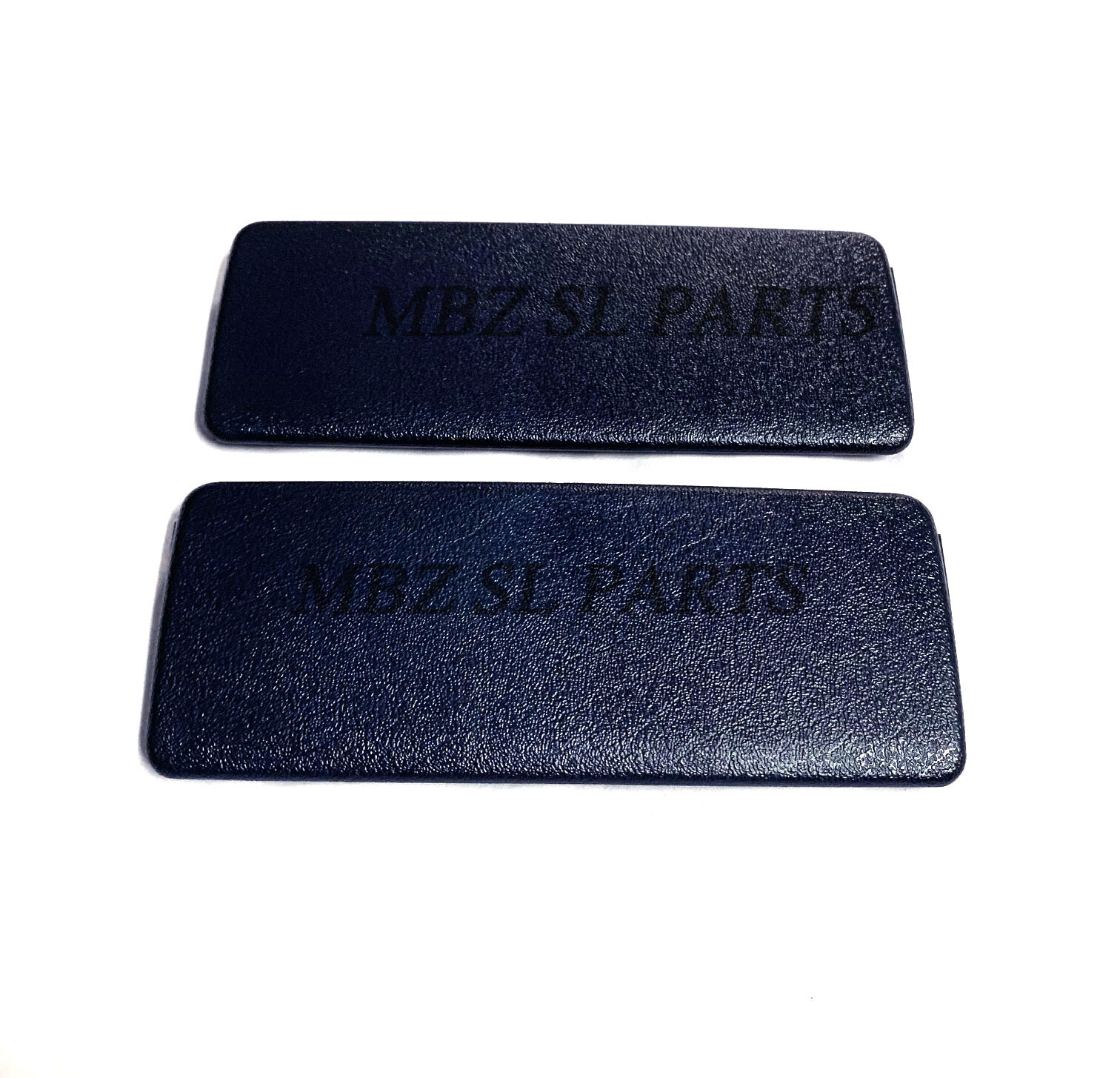 2 Mercedes R129 SL500 SL320 SL600 500SL 300SL BLUE SUN VISOR VANITY MIRRORS