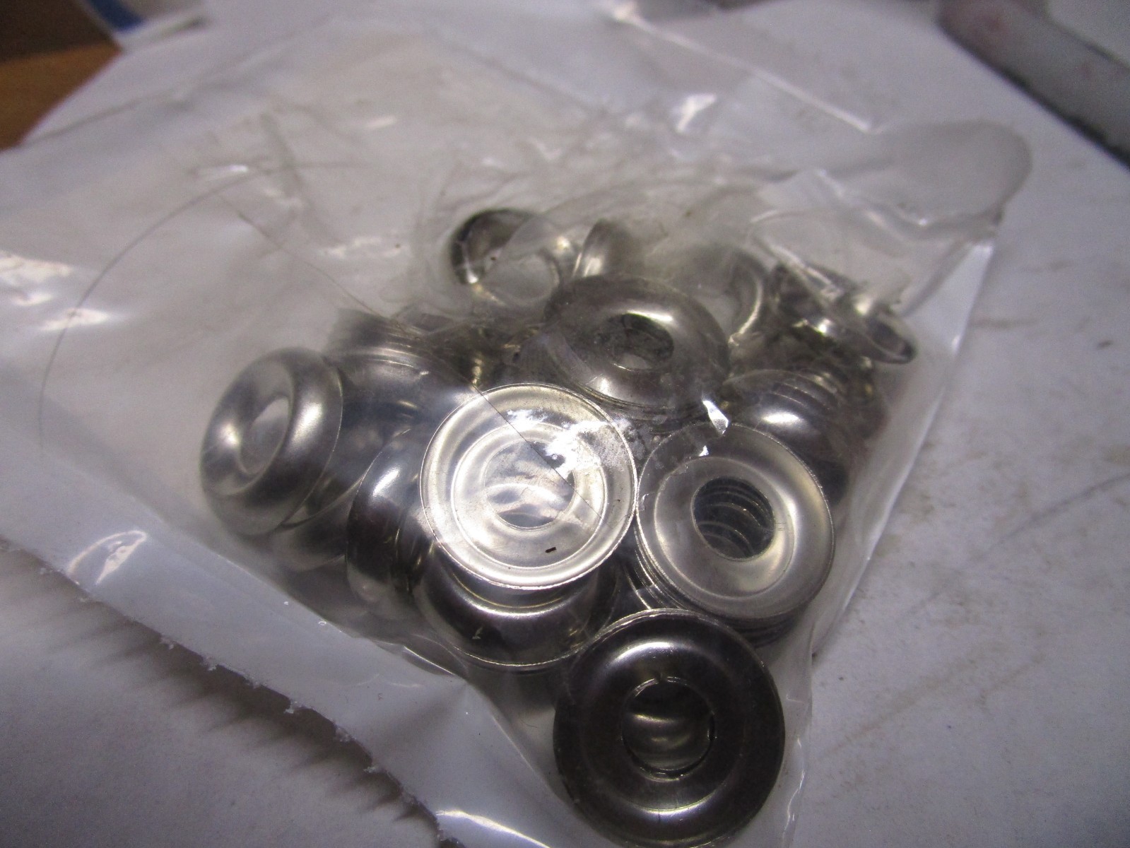# 12 Nickel Plated Finishing Washer QTY 46