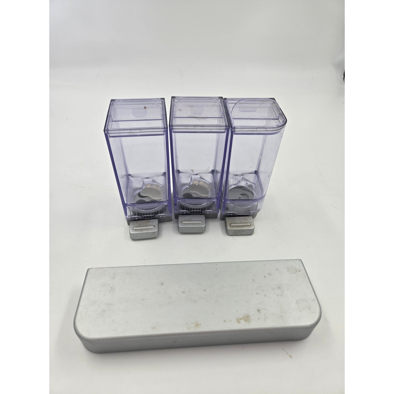 Cuisinart Soft Serve Ice Cream Maker ICE-45 Parts Set Of 3 CONDIMENT DISPENSERS