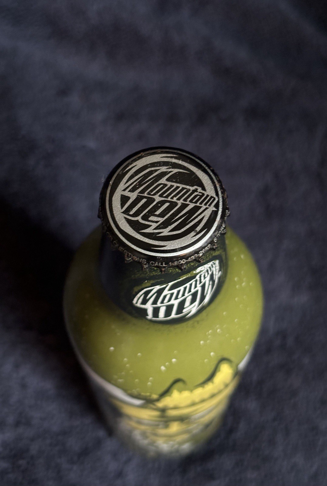 2008 Mountain Dew Bottle Green Label Art- Peat Wollaeger “Billy Hilly” Unopened