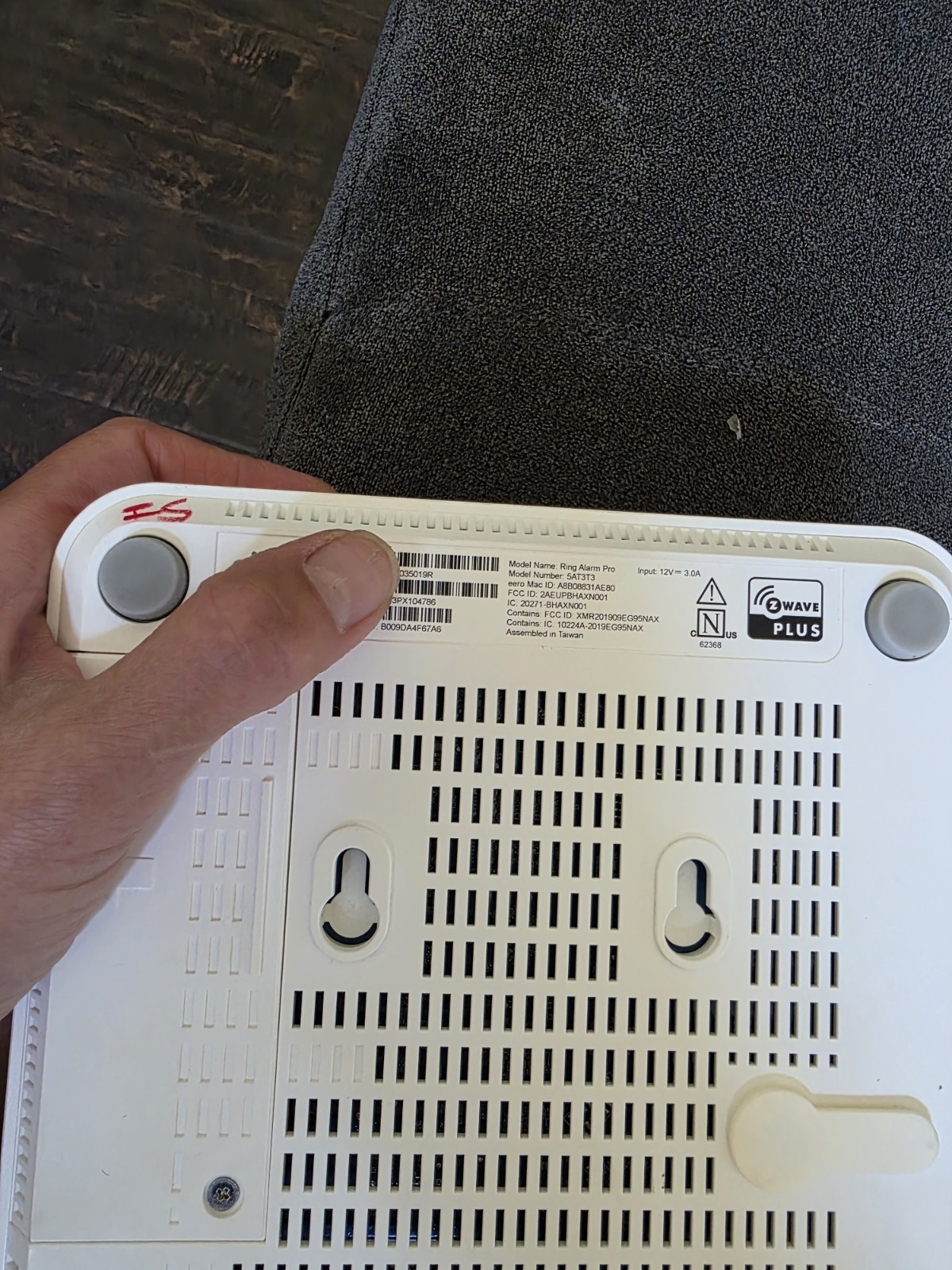 Ring Alarm Pro Base Station (Model 5AT3T3) eero