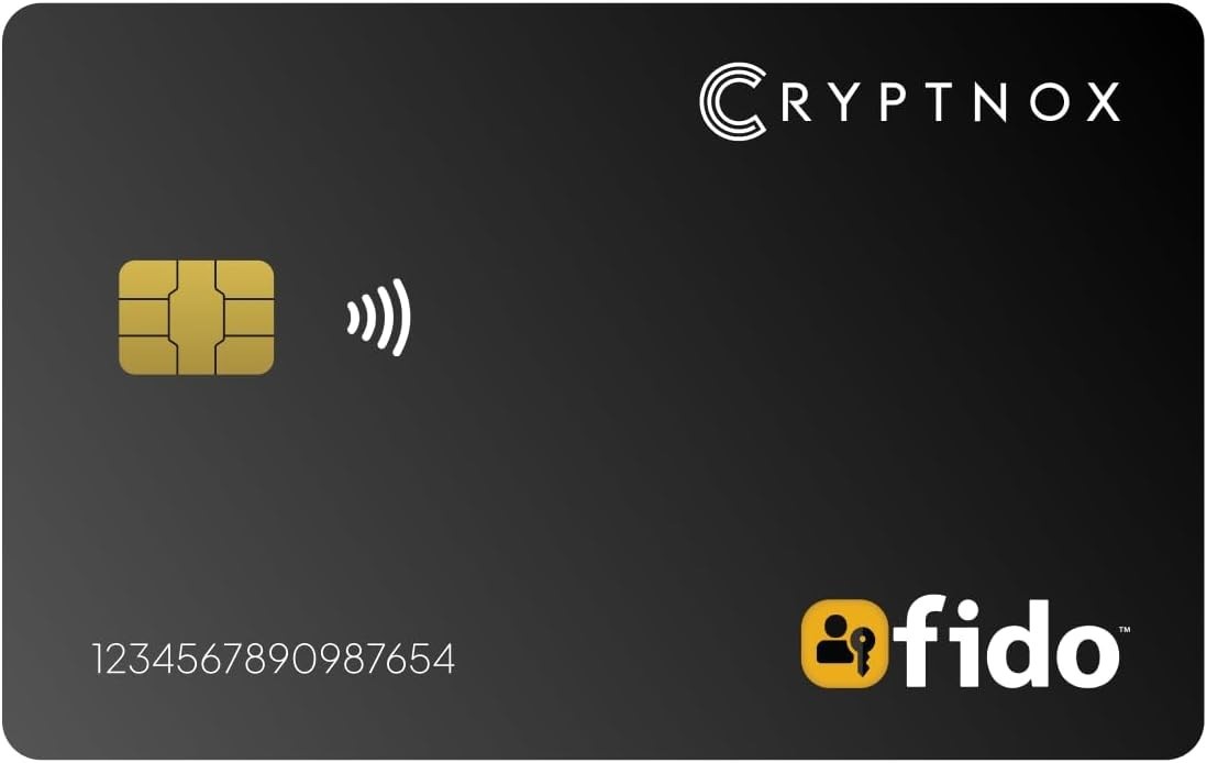 Plastic Security Key for Two Factor Authentication with Wallet-Friendly Design