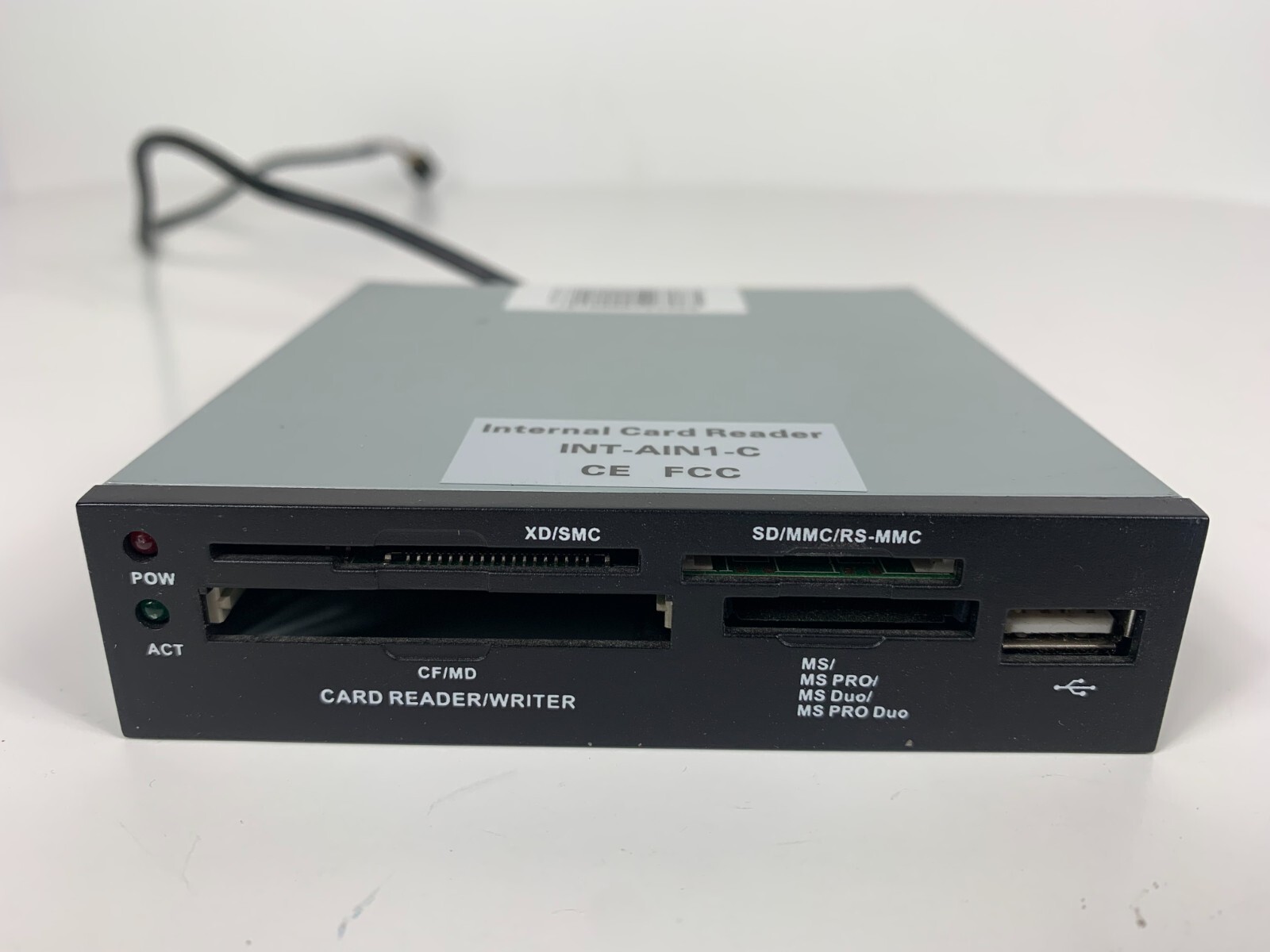 SUPER*TALENT, INT-AIN1-C Internal Card Reader Write: 3.5” All-in-one with USB2.0