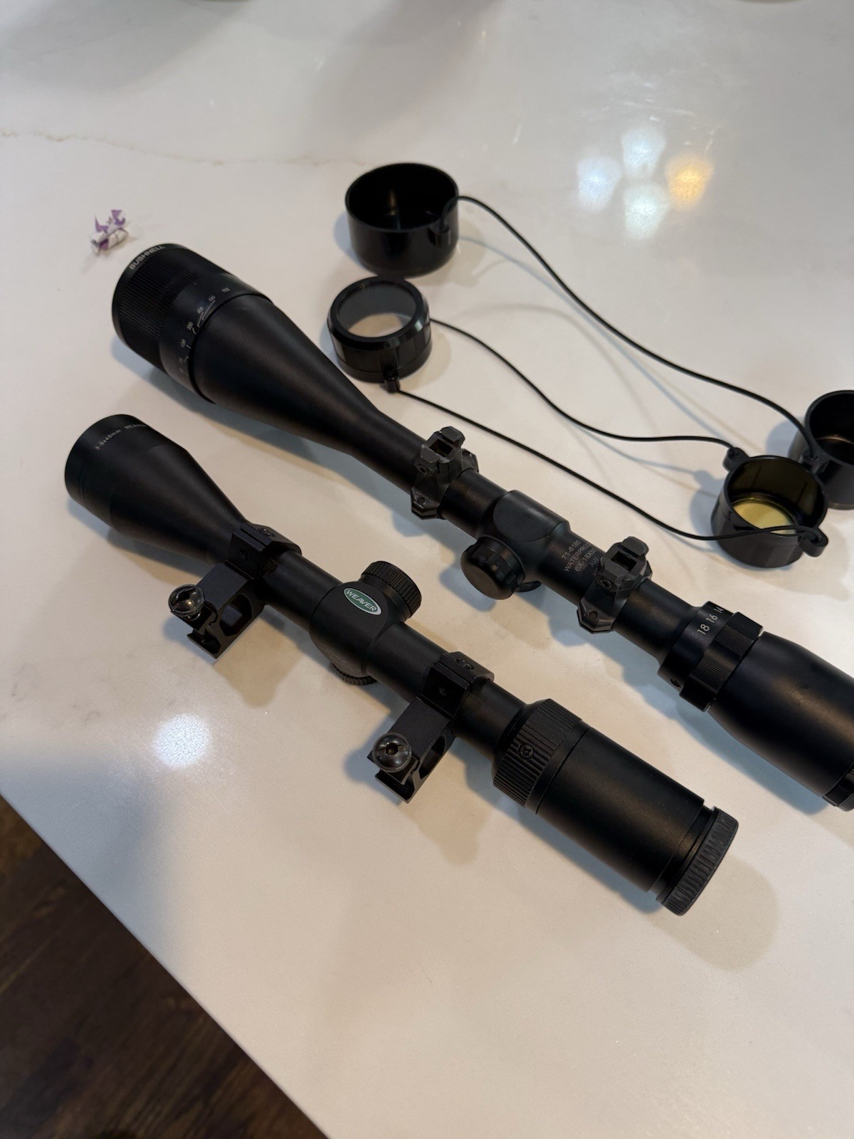 Bushnell Banner Wide Angle And Weaver Scope