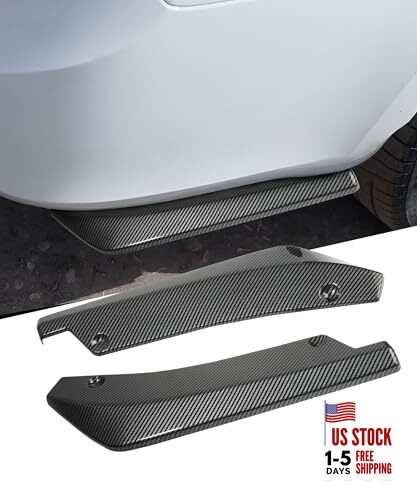 Spoilers for Cars,Car Accessories Rear Bumper Lip,Body Kit for Carbon fiber