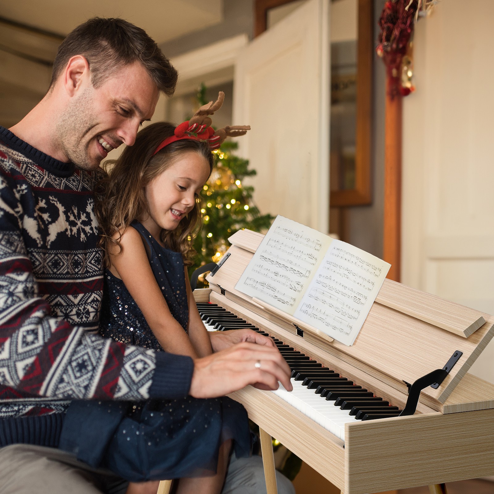 Glarry 88 Key Full Weighted Digital Electric Piano for All Experience Levels