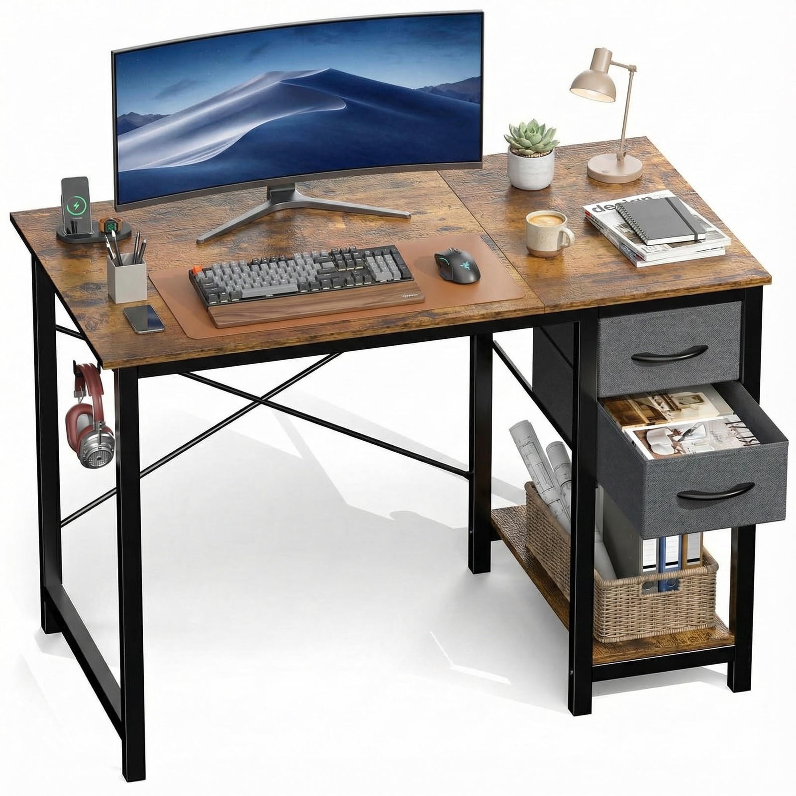 40/47 Inch Modern Simple Computer Desk