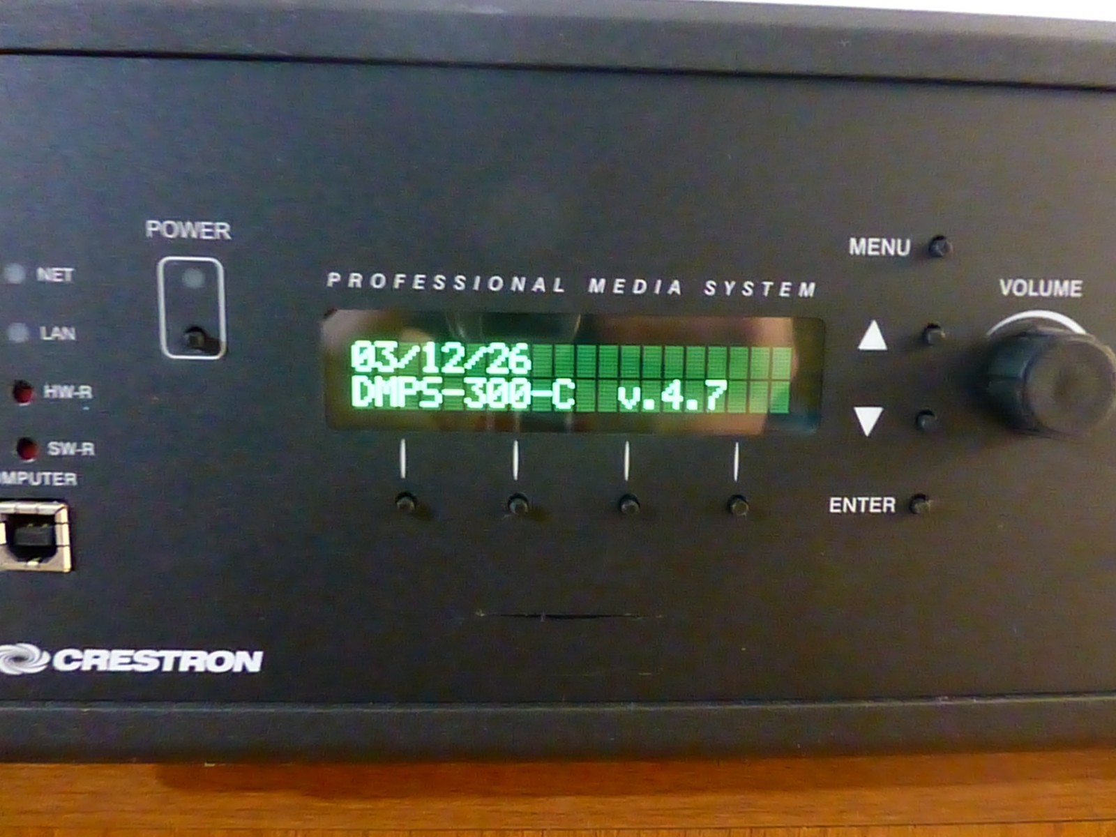 Crestron DMPS-300-C Professional Digital Media Presentation System RESTORED