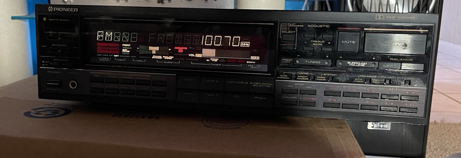Pioneer Audio Video Stereo Receiver VSX-5000