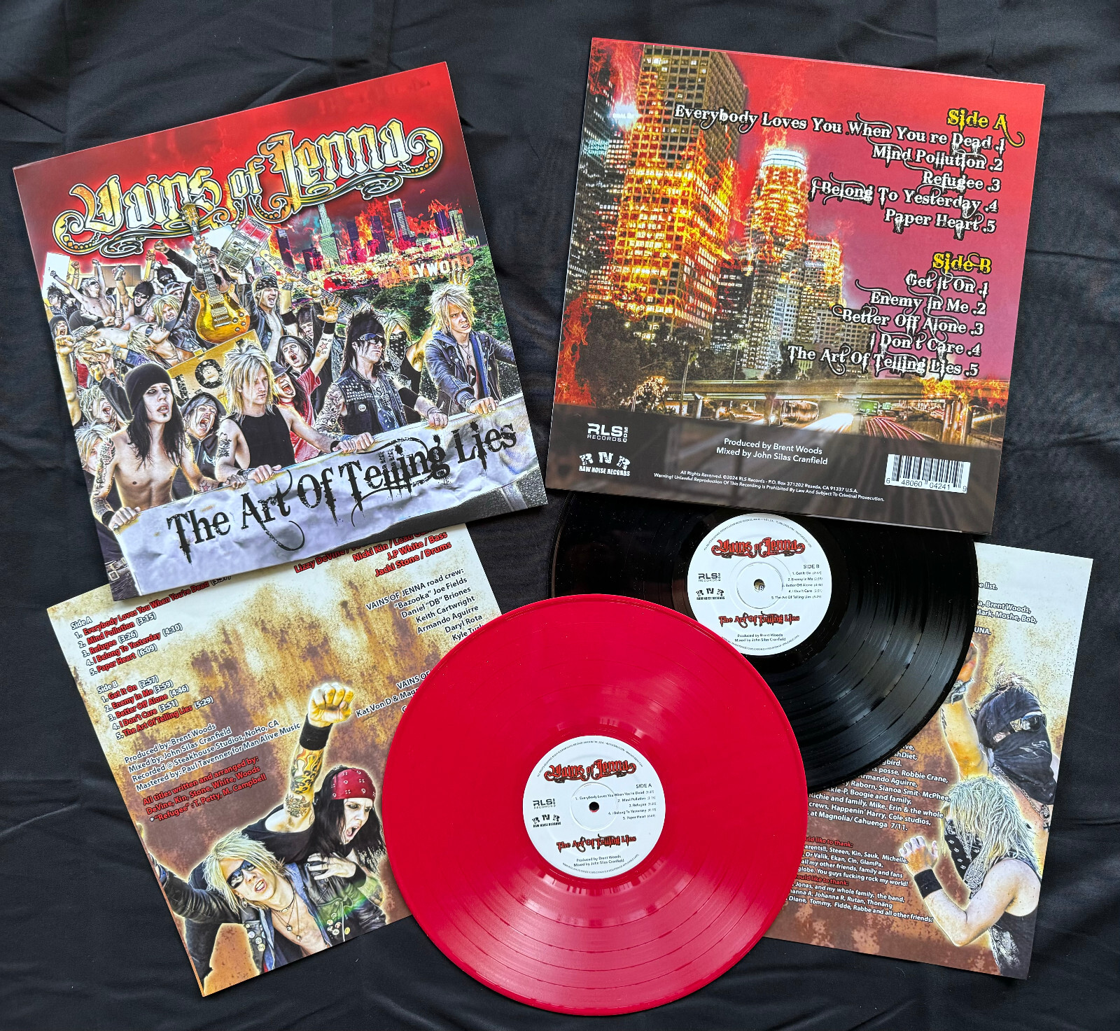 Vains of Jenna "The Art of Telling" 12" Vinyl LP Deluxe Remastered Record