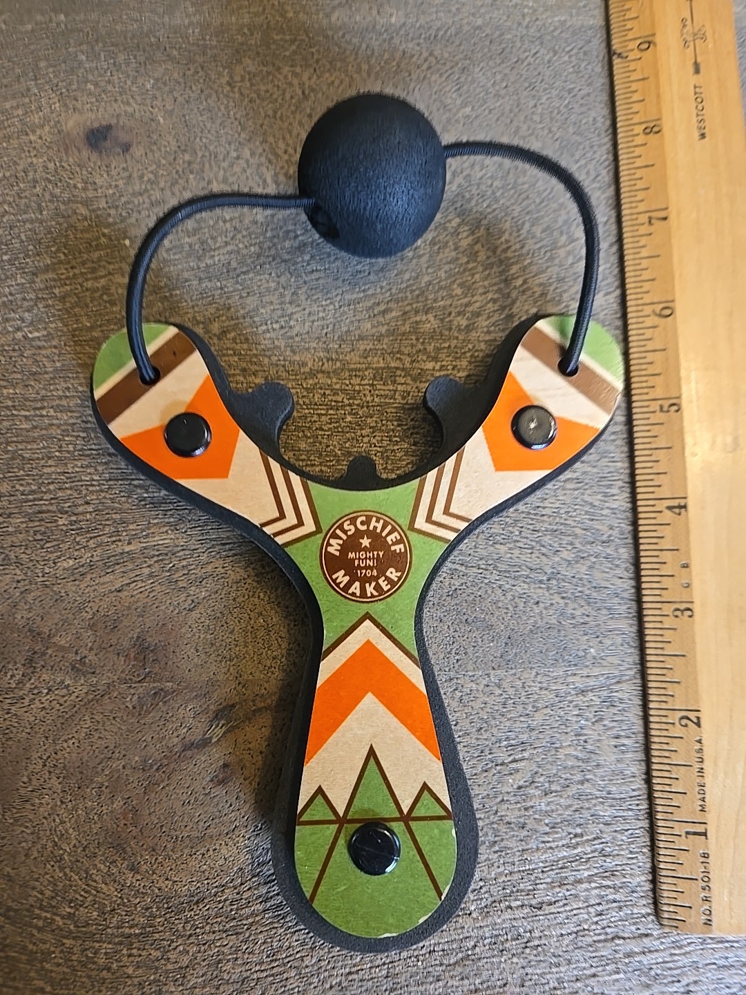 Mischief Maker Wooden Slingshot Classic Series Real Wood Slin Sling Shot See All