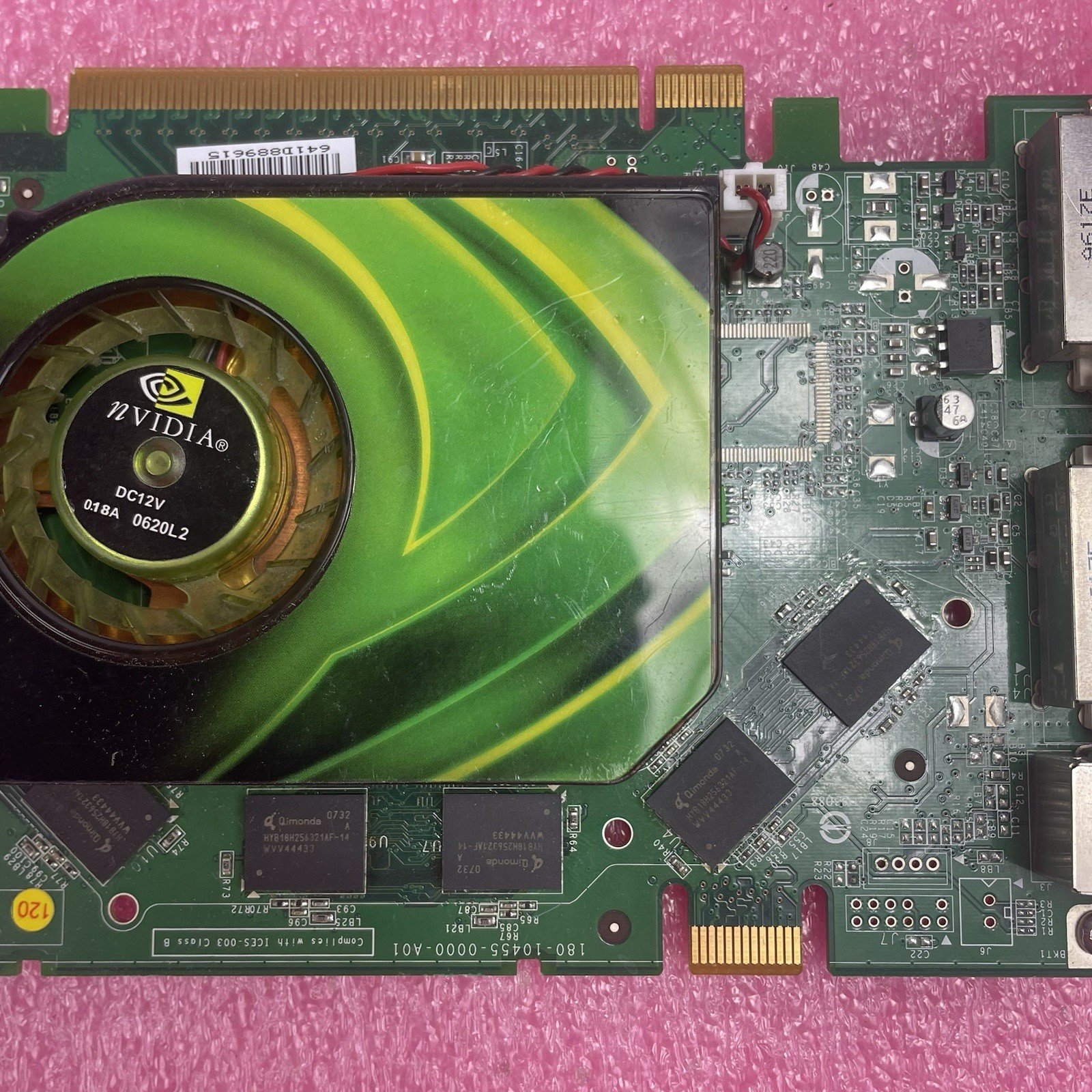 PCI-E express card NVIDIA Quadro 180-10455-000-A01 P455