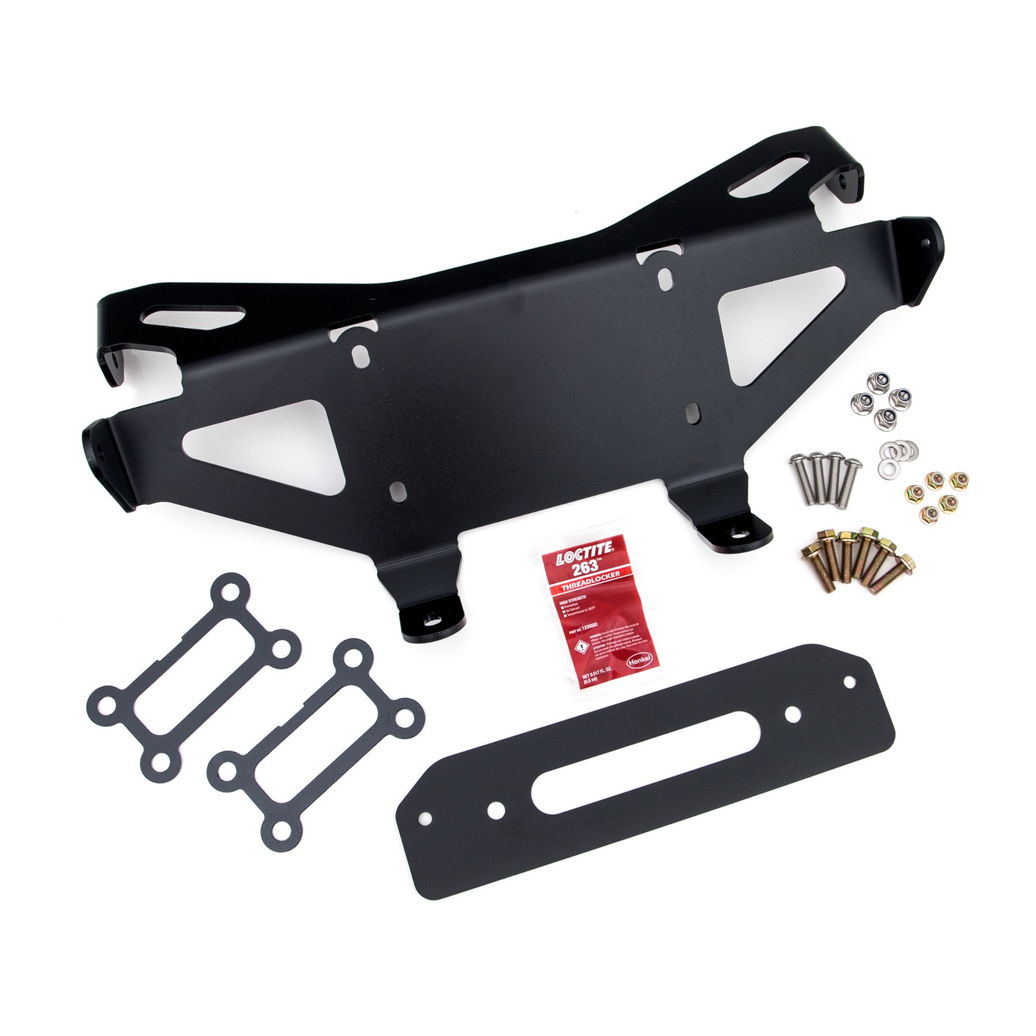 Grimm Offroad GOR10067 Steel Bumper Winch Mount for Jeep JL/JT