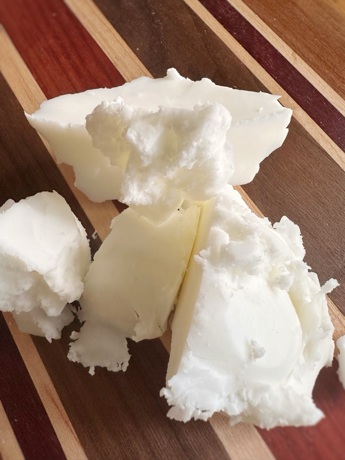 Refined Cocoa Butter. Oderless. 100% Pure Natural. 5 lbs