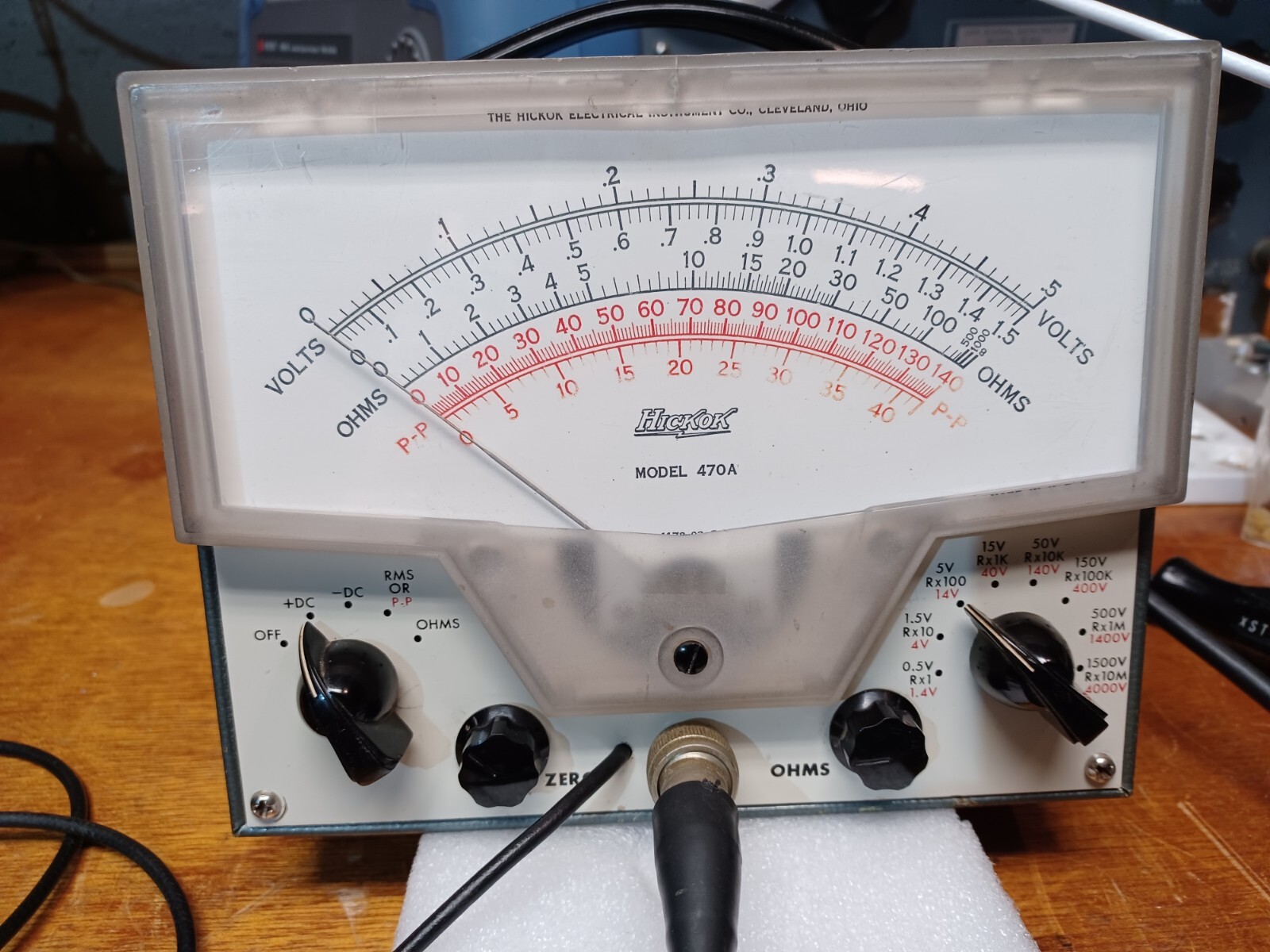 Solid State VTVM Upgrade Plug-in Module For Hickok 470A Vacuum Tube Voltmeter
