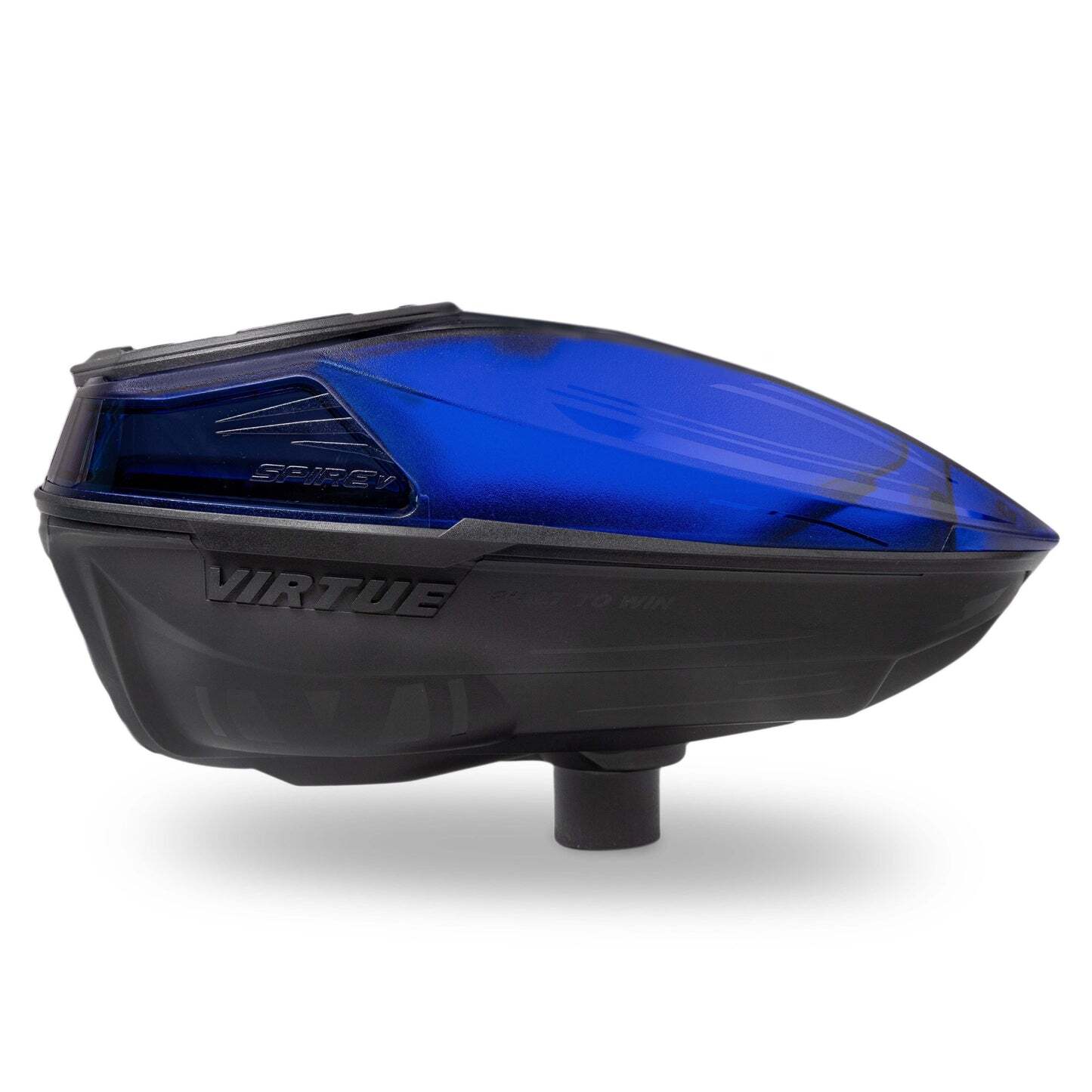 Virtue Spire V Paintball Loader - Dust Crystal Blue Black - Limited Edition