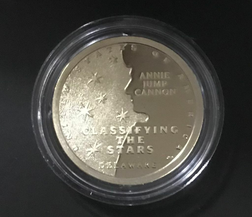 2019 S DELAWARE INNOVATION DOLLAR REVERSE PROOF w/BOX & COA
