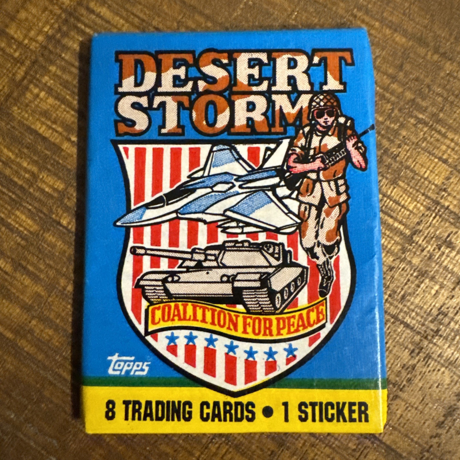 Topps Desert Storm Trading Cards (1 Pack)