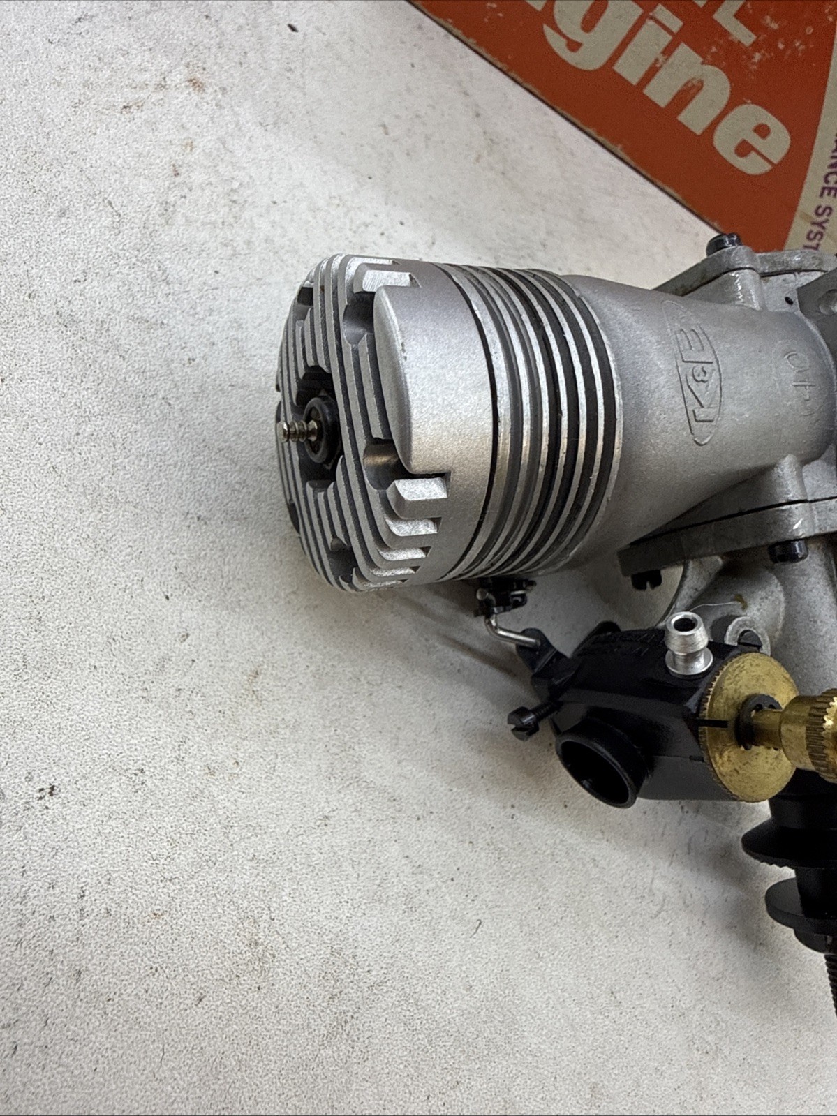 K&B 40 Series 75 Front Rotor R/c Model Airplane Kit Engine M7