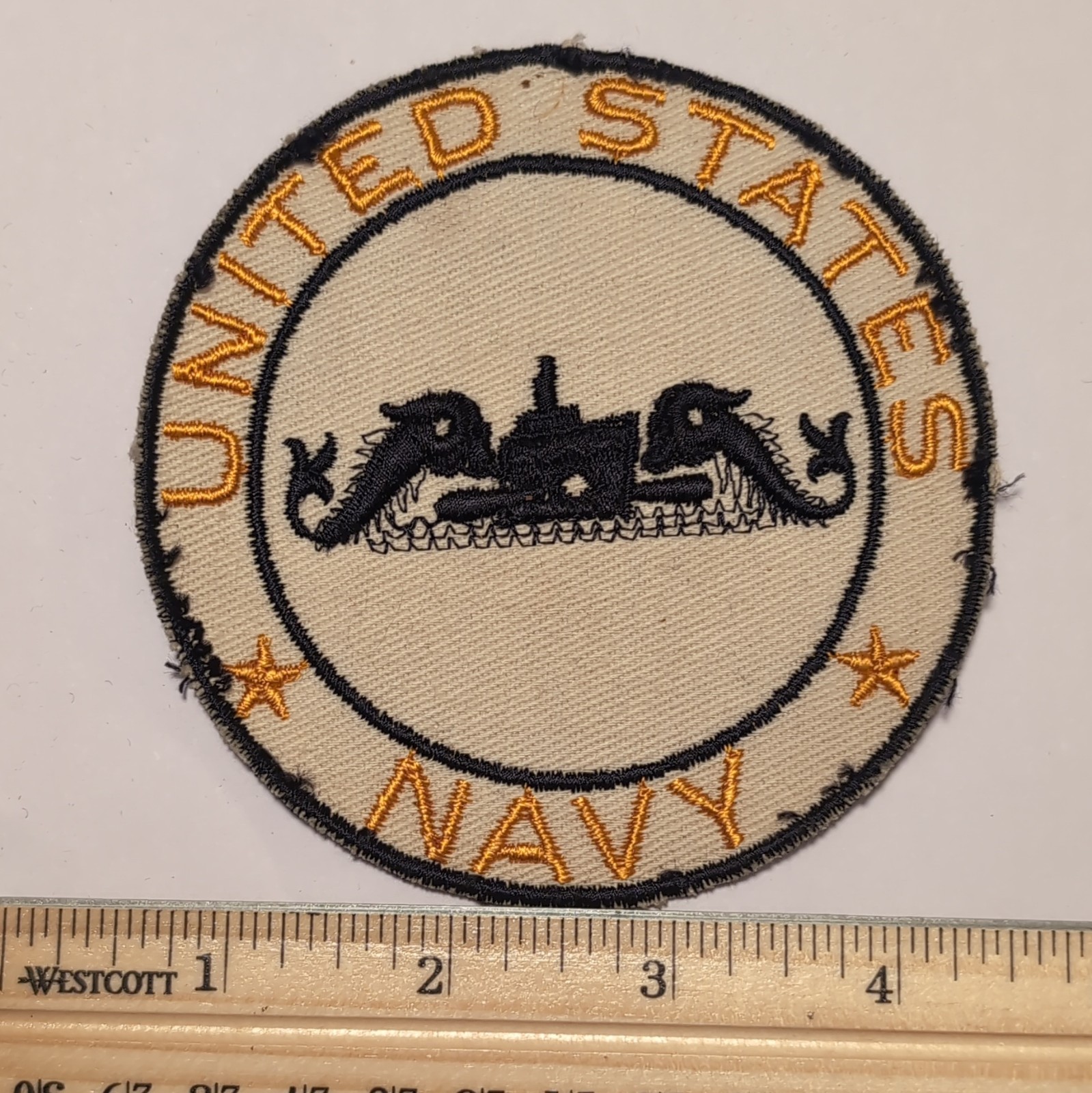 Original WWII NAVY Submarine Service PX Patch