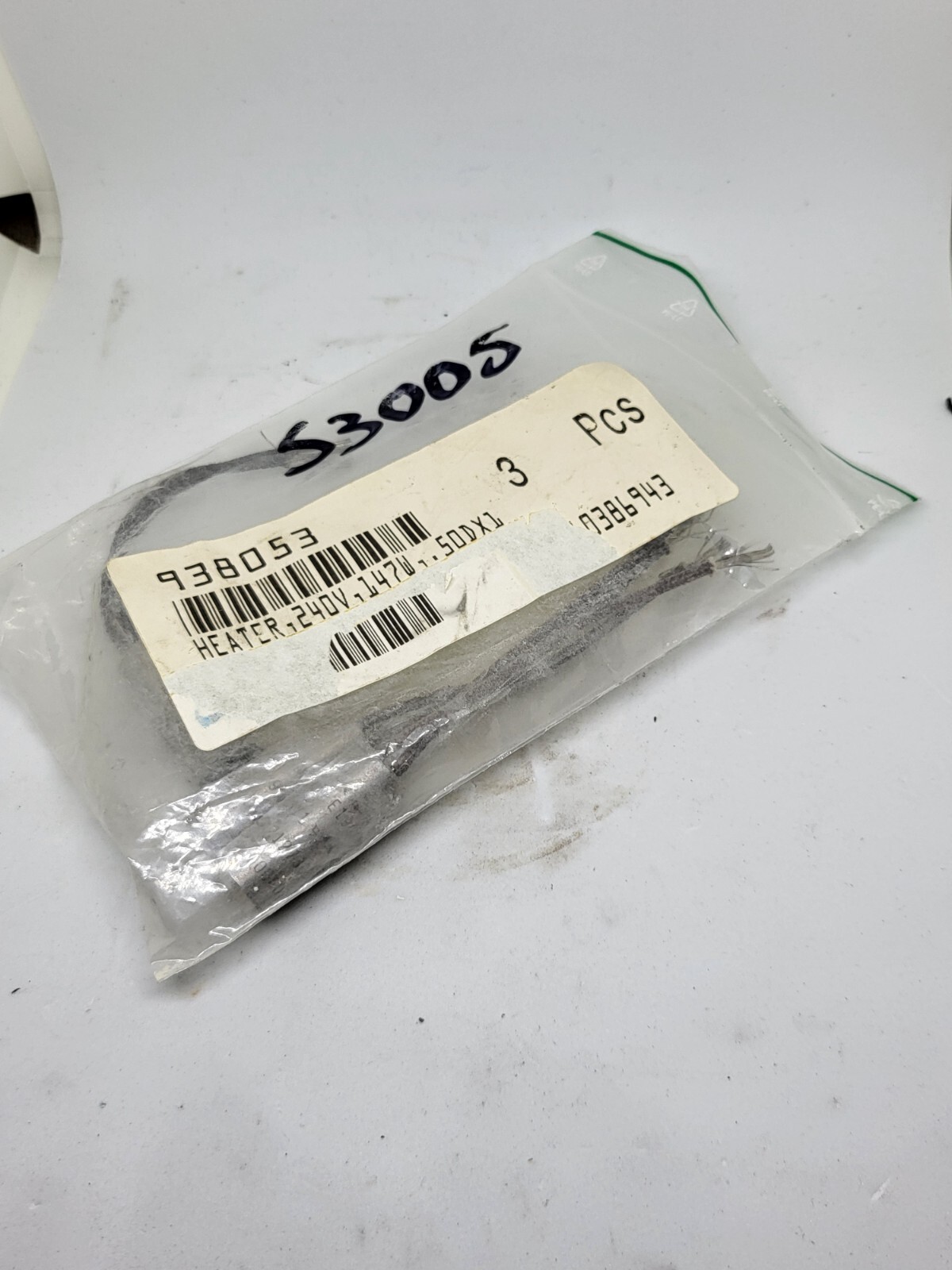 NORDSON 938053 240V 147W 50DX1 CARTRIDGE HEATER 3/PK (IN9S2)