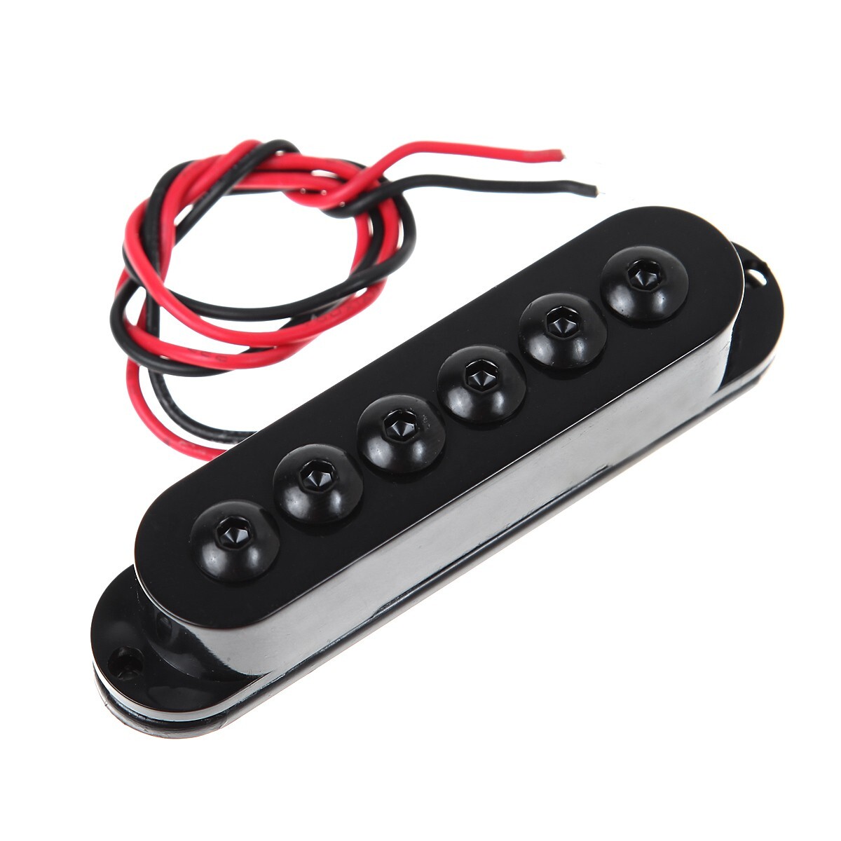 Invader Type Black Electric Guitar Single Coil Neck Pickup For Strat Squier