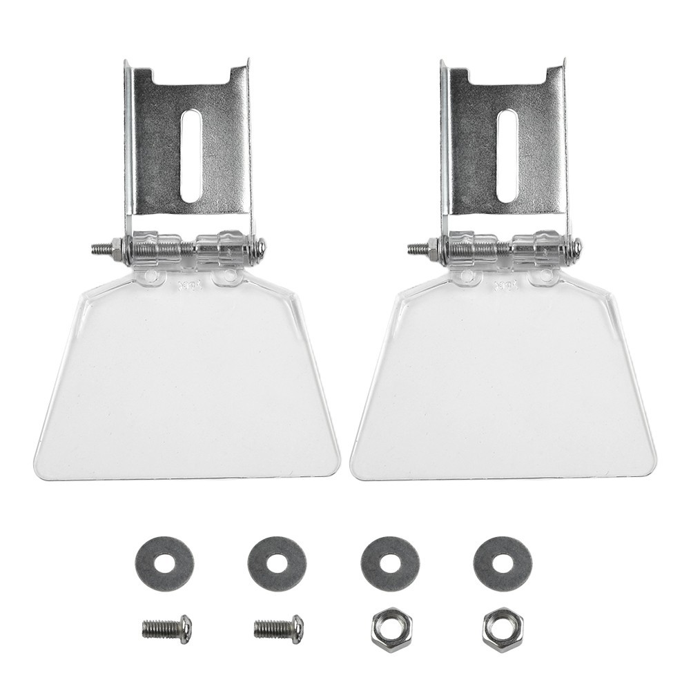 2pcs Replacement Guard Grinder Eye Protection Safety Shields With Bracket
