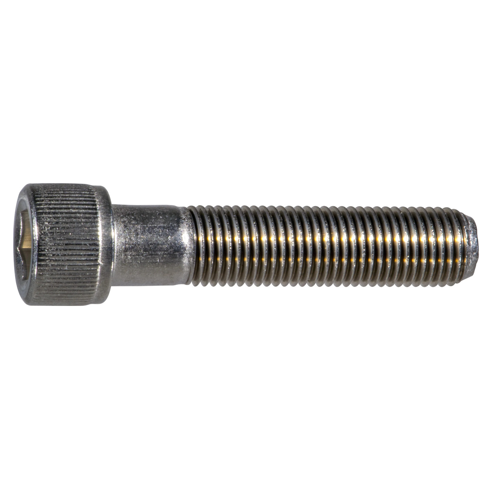 3/8" x 1-3/4" Stainless Knurled Head Hex Socket Cap Screw (4 pcs.)