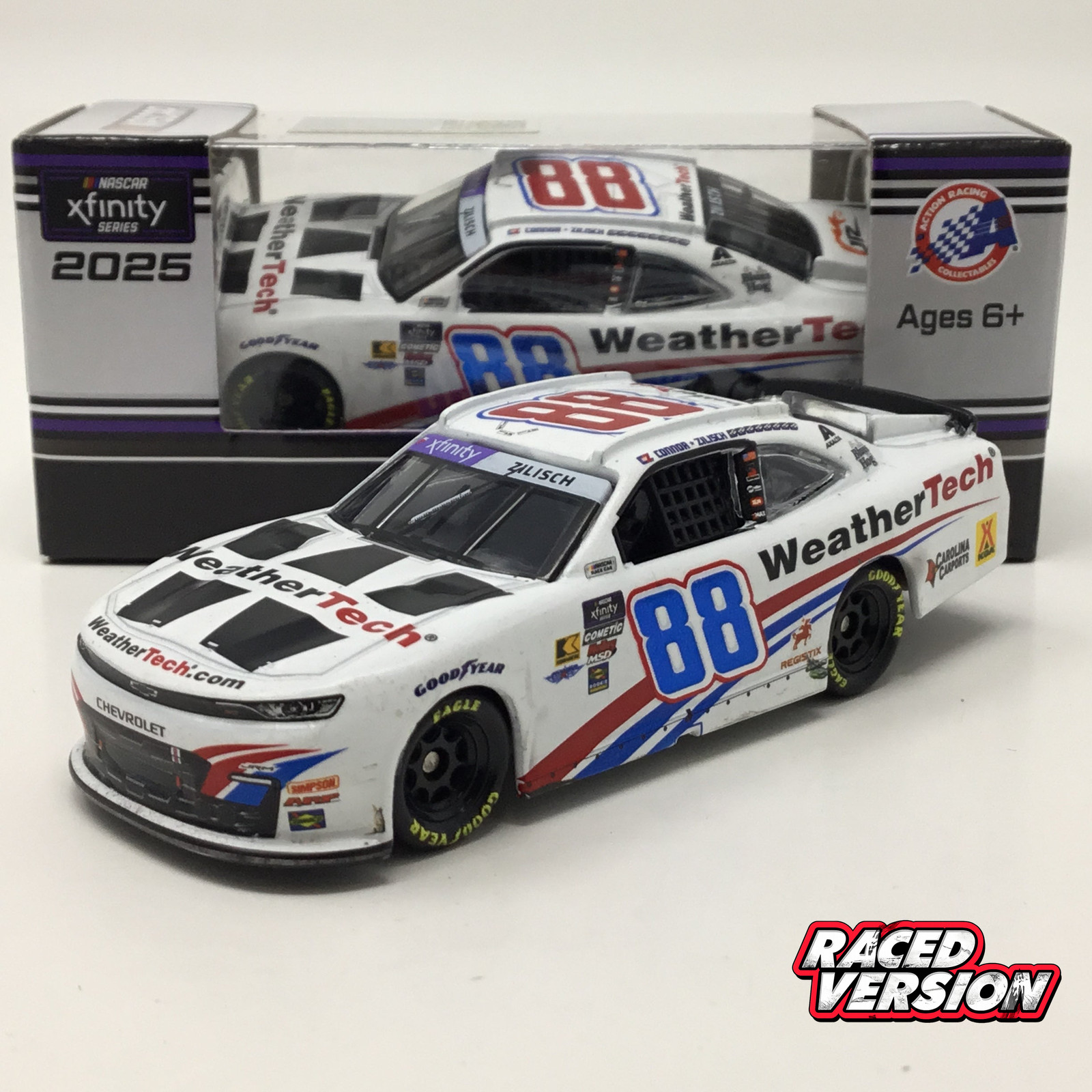 Connor Zilisch 2025 WeatherTech Portland Race Win Foil Number 1:64 Diecast