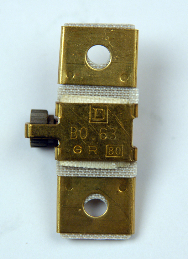 BO.63 OVERLOAD RELAY THERMAL UNIT (B-2-2-9-11)