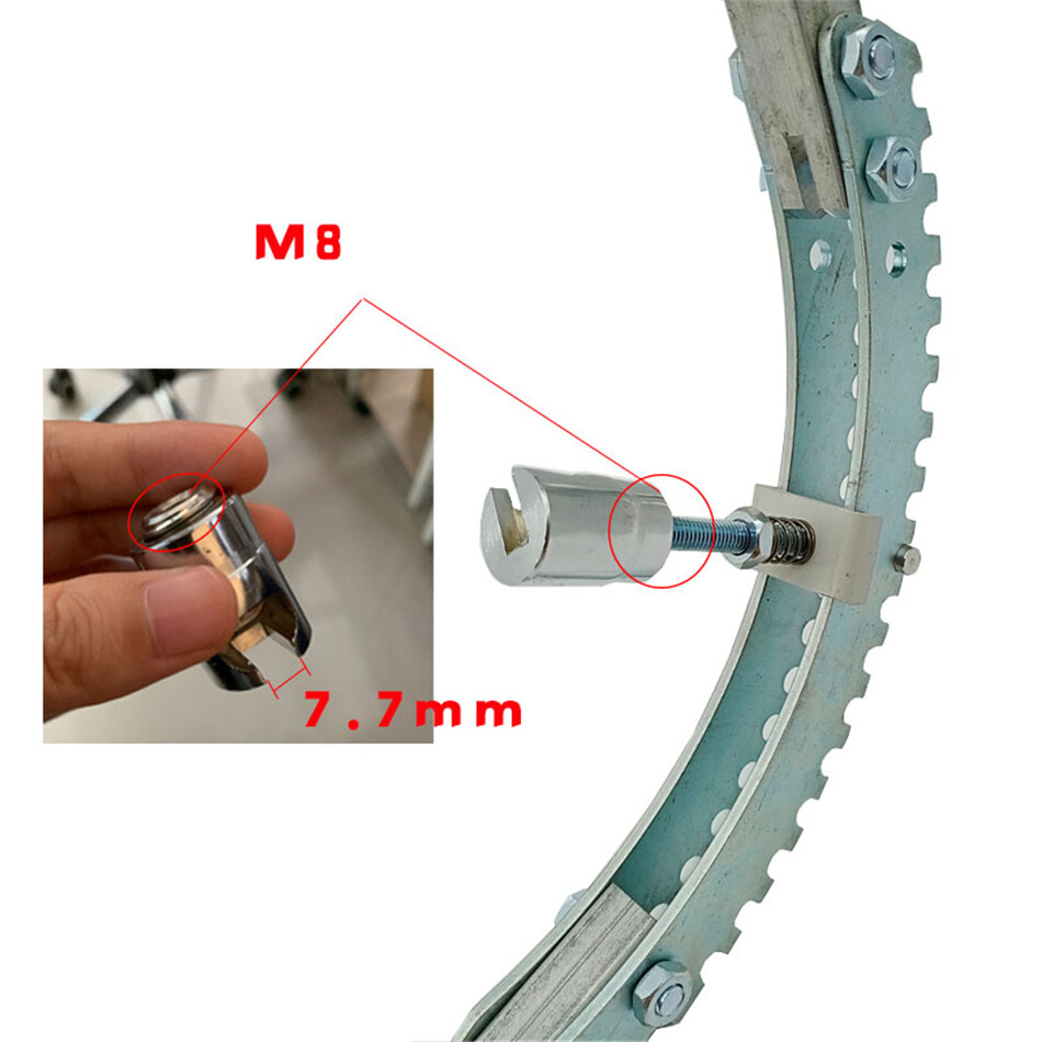 Auto Dent Repair Tool，Accessory Aluminum+Plastic Bridge Puller Glue Tabs 10pcs
