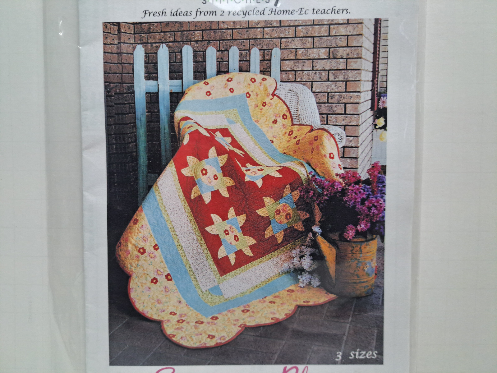 New Leaf Stitches Quilt Pattern - Springtime Blooms (3 Sizes) #NLS-705 - Uncut