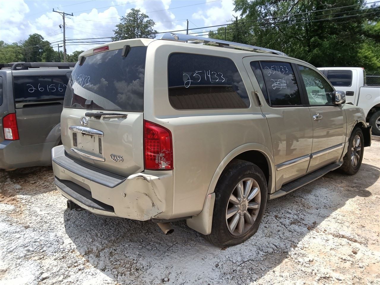 QX56 2009 Fuse Box Cabin 43654