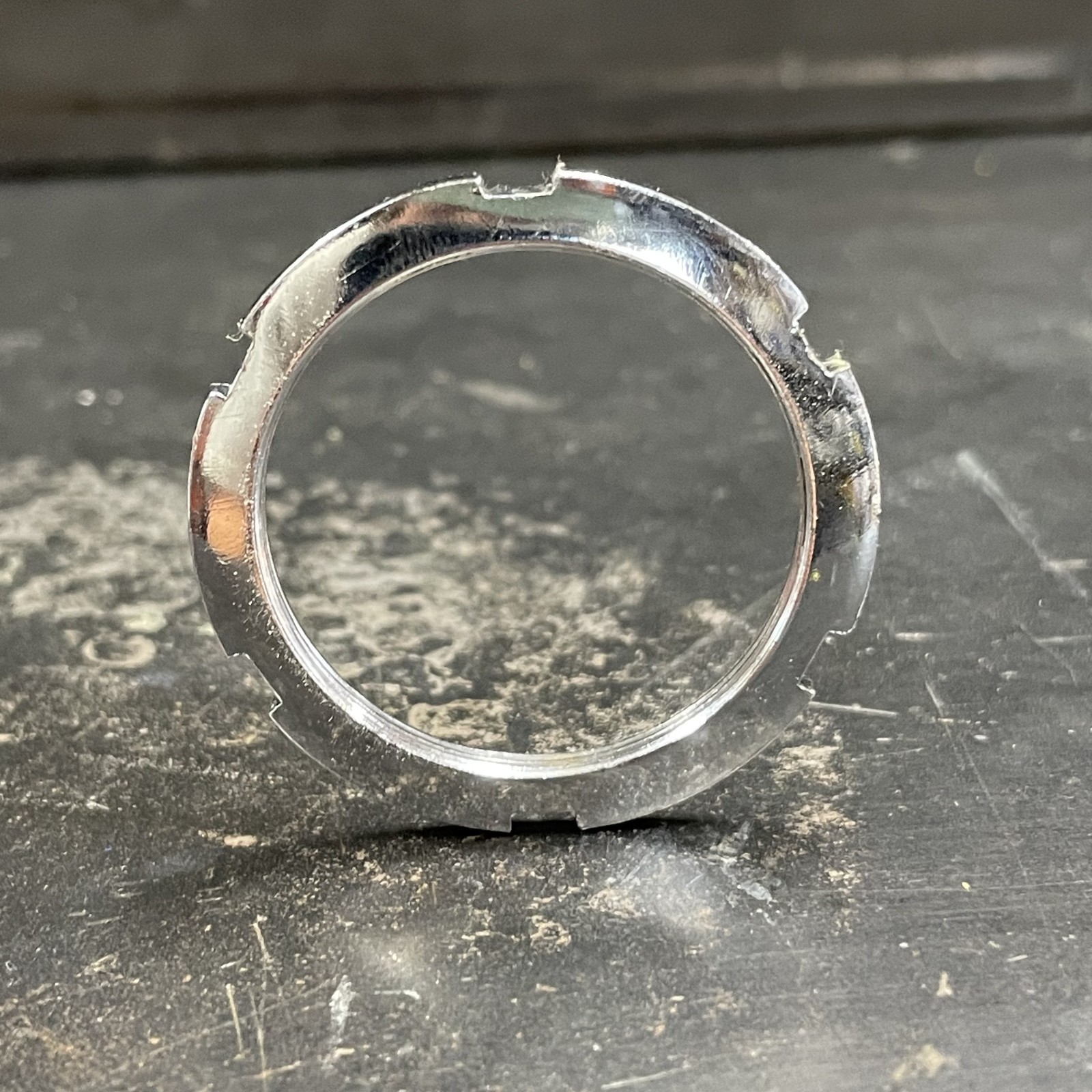 Vintage Campagnolo Bottom Bracket Lockring - 1.37 x 24 - Used