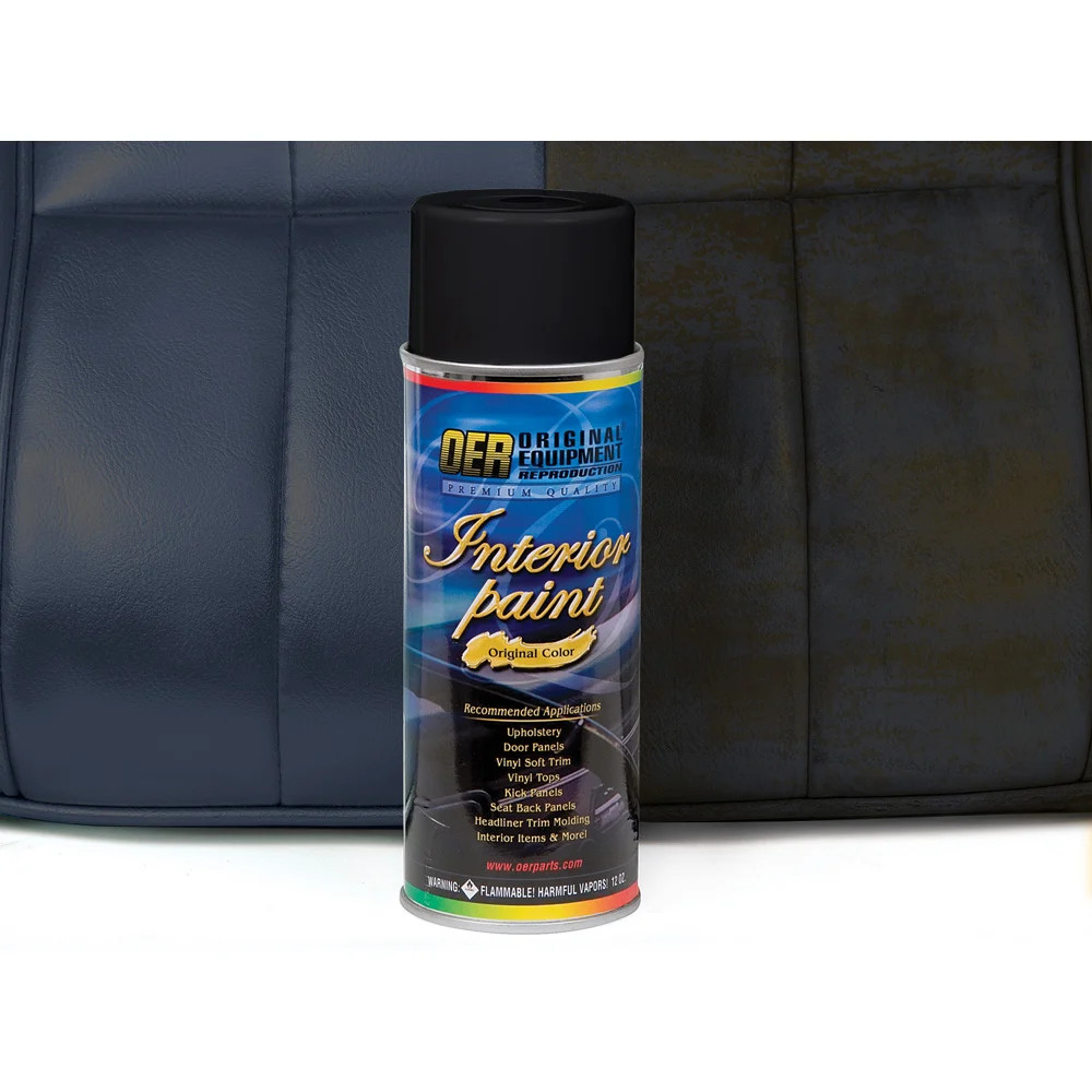 1965-69 Ford/Mercury; OER Interior Paint; Dark Blue Metallic; 16 Oz. Aerosol Can